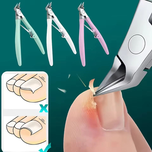 Tijeras de Manicura Profesionales de Acero Inoxidable de Marca Privada, Coloridas, Antideslizantes, para Eliminar Cutículas y Piel Muerta, Cortaúñas - Product Image 6