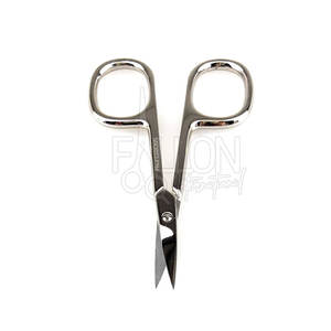 Ciseaux à cuticules avec lames en acier inoxydable et action de coupe fluide, avec poignée ergonomique - Product Image 4