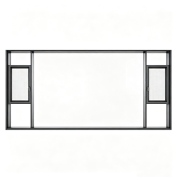 Ventanas Abatibles de Aluminio con Doble Acristalamiento y Vidrio Aislante 3i-Low-E, Resistentes y Seguras, con Opción de Apertura Exterior en la Ventana Inferior