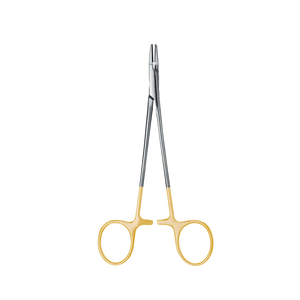 Portaagujas HMT Thin Jaw Perma Sharp de 14 cm, Instrumento Quirúrgico Dental de Acero Inoxidable, Kit de Herramientas de Sutura de Precisión - Product Image 1
