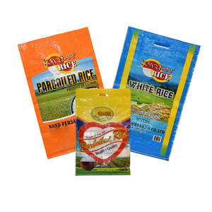 Sac tissé en PP laminé BOPP imprimé de haute qualité, à fond cousu, pour applications d'emballage d'exportation - Product Image 4