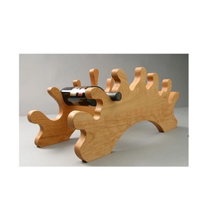 Handcrafted Wooden Wine Rack For Living Room Dining Area Bar <b>Corner</b> And Elegant Bottle Storage Solution - Product Image 4