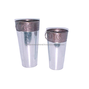 Ensemble de jardinières de créateur de luxe de qualité de trois pièces multicolore pour la maison jardin et Restaurant jardin accessoires de plantes florales - Product Image 3