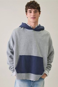 Sudadera con Capucha Unisex de Corte Regular, Color Gris Marino, con Bolsillos, Informal, de Algodón y Felpa, para Invierno, Servicio OEM, Estampado Animal - Product Image 1
