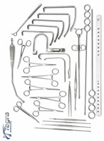 Ensemble d'instruments chirurgicaux pour tonsillectomie de qualité supérieure, 26 pièces, kit d'instruments de chirurgie ORL, certifié CE ISO par Tegra