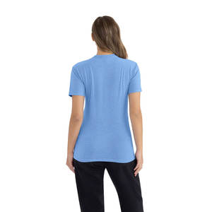 Camiseta de Punto con Cuello Redondo, Manga Corta, Transpirable, Unisex para Mujer, para Impresión de Serigrafía Personalizada, Jersey CVC Clásico, Nueva Colección 2026 - Product Image 5