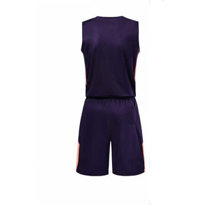 Uniforme de basket-ball sublimé de haute qualité, vêtements d'équipe personnalisés, maillot, gilet, short pour hommes, prix bas, vente en gros - Product Image 3