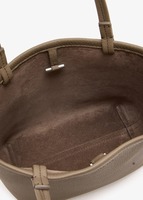 Tas Tote Kasual Kulit Asli Premium Wanita Elegan Coklat Resleting Tahan Lama Ringan Kapasitas Besar Tali Bahu Ganda Tahan Air