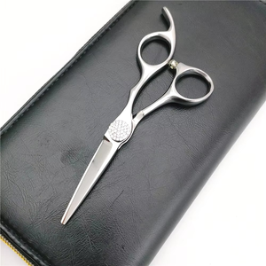 Wholesale High Quality Hair Scissors / Professional Hair Cutting Scissors Stainless Steel <b>Barber</b> Scissor 440C Sharp <b>Blade</b> - Product Image 3