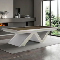 Fournisseur direct en gros de tables de billard intérieures modernes et luxueuses pour clubs, bars, hôtels, salles de jeux, provenant d'une usine chinoise professionnelle
