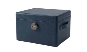 Black Silver Lacquer Flexible Trunk Storage <b>Box</b> 20-35L Clothing Organizer - Product Image 2