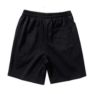Best Selling Men's Summer Shorts <b>Elastic</b> Waist Cotton Activewear Comfortable Fabric Solid Color for Warm Weather - Product Image 4
