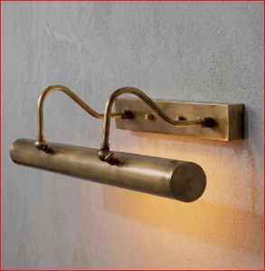 Applique murale vintage de style mid-century à 4 lumières, finition laiton poli - Product Image 2