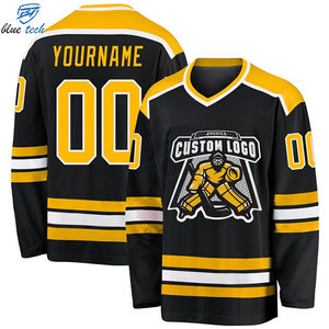 Wholesale Custom Ice Hockey Jersey Breathable Sublimated Hockey Shirt for Professional Teams and Clubs - Product Image 4
