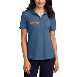 Chemises à manches longues en jersey imprimées numériquement avec logo personnalisé de haute qualité, col de rugby, pour femmes, 100% coton respirant, streetwear, 210g - Product Image 4