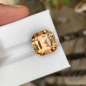 Topaze impériale naturelle, pierre précieuse facettée de qualité supérieure, pour la fabrication de bijoux - Product Image 3