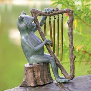 Reading Antique Frog Sculpture Decorative Accent For Farmhouse Garden Decor Supplies And Ornament Handmade Custom Figurine Decor - Product Image 5