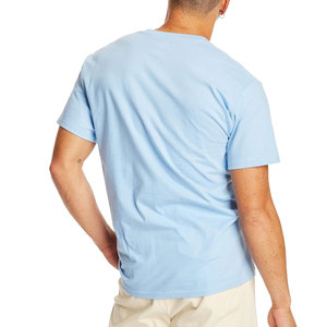 เสื้อยืดกีฬาผู้ชายสำหรับฤดูร้อน ลดราคาพิเศษ ผ้าฝ้าย 100% กระเป๋าหน้าผ้าแคนวาส แห้งเร็ว ระบายอากาศดี ไม่เป็นขุย คอกลม ทรงหลวม คุณภาพสูง - Product Image 3