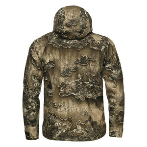 Veste de chasse camouflage pour homme avec doublure en polaire, toile polyester/coton, respirante et coupe-vent pour les activités de plein air en automne - Product Image 5
