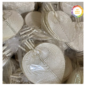 Handmade Bamboo Folding <b>Fan</b> Portable Lightweight <b>Handheld</b> <b>Fan</b> for Event Wedding Party Custom Printed Bulk Order - Product Image 1