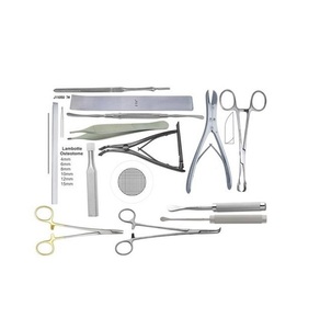 BEST CARE INTERNATIONAL Ensemble d'instruments chirurgicaux pour pied et cheville, en acier inoxydable, manuel, pour chirurgie générale, certifié CE ISO - Product Image 4