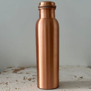 Copper bottle for export gift <b>sets</b> premium drinkware for international gifting <b>hampers</b> and festive packaging - Product Image 1