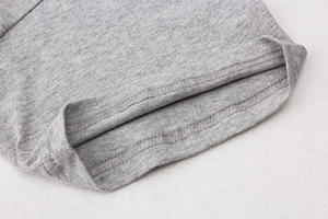 T-shirts unisexe grande taille en gros pour hommes, t-shirts en coton 100% personnalisables avec impression de logo pour hommes - Product Image 4