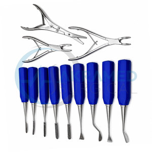 Juego de Instrumentos Quirúrgicos Akramed Premium de 12 Piezas para Rinoplastia, Acero Inoxidable, Kit de Cirugía Nasal Plástica, Certificado CE - Product Image 6