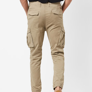 Pantalones Cargo Casuales de Estilo Urbano para Hombre, Ligeros, Suaves y Transpirables, 100% Algodón, Diseño Utilitario - Product Image 3