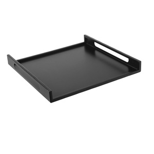 Plateau de service en métal d'origine indienne, pièce artisanale artistique, idéal pour les repas quotidiens et les arrangements décoratifs, disponible en gros - Product Image 1