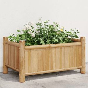 Pot de fleurs en bambou fait main en gros pour le Moyen-Orient – Jardinière en bambou naturel écologique pour décoration intérieure et extérieure - Product Image 6