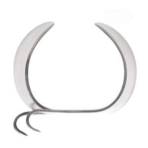 Millard Thimble 18mm, Gancho Simple Derecho, Herramienta de Cirugía Plástica, Retractor Cosmético Facial de Precisión, Instrumento Quirúrgico de Acero - Product Image 4