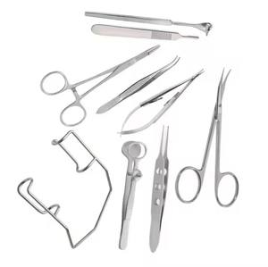 Juego Profesional de Blefaroplastia de Acero Inoxidable de 25 Piezas, Instrumentos Oftálmicos Reutilizables de Alta Calidad para Cirugía de Párpados Cosmética - Product Image 6