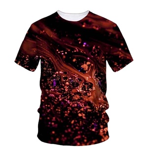 เสื้อยืดลำลองผู้ชายคุณภาพสูง ผลิตอย่างมืออาชีพ ดีไซน์ใหม่ ระบายอากาศได้ดี พิมพ์ลายแบบซับลิเมชั่น พิมพ์ลายดิจิทัล - Product Image 6