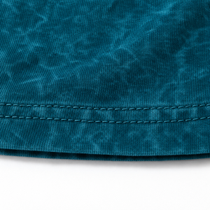T-shirt en coton épais 220 grammes, finition enzymatique, coupe décontractée, imprimé numérique, col rond, manches courtes, streetwear urbain premium - Product Image 4