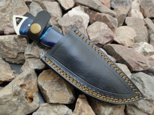 Couteau de survie professionnel pour la chasse avec lame en acier inoxydable pour les randonnées et les pêches en plein air - Product Image 6