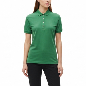 เสื้อโปโลผู้หญิงคุณภาพทนทาน ระบายอากาศได้ดี เป็นมิตรกับสิ่งแวดล้อม แห้งเร็ว เนื้อผ้านิตเนื้อนุ่ม สวมใส่สบายๆ - Product Image 3