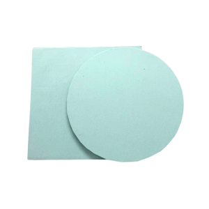 Round Light <b>Blue</b> Eco-Friendly Recycled Materials Food Grade Coated Disposable Commercial Use Solid Style Cake <b>Board</b> - Product Image 2