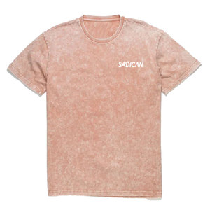 Camiseta Moderna Casual con Lavado Ácido para Hombre, con Patrón, Tela Suave Lavada, Estilo Urbano, Cómoda, de Secado Rápido y Transpirable - Product Image 1