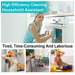 Spazzola Elettrica Senza Fili a 5 Testine per Pulizia, Ricaricabile, con Testine Sostituibili per Cucina e Doccia - Product Image 2