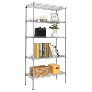 Wire Shelving Units Adjustable Metal Storage <strong>Rack</strong> - Product Image 1