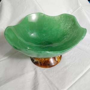 Último Diseño: Cuenco Decorativo para Mesa, Frutero de Resina Seguro para Alimentos, Platos para el Hogar y Hotel, Cuenco de Resina Único con Diseño en Espiral para Ensaladas, Utensilios de Cocina - Product Image 6