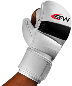 Gants de boxe colorés personnalisables avec logo, confortables pour la frappe et les sacs de sable, pour l'entraînement de boxe, kickboxing et MMA - Product Image 2