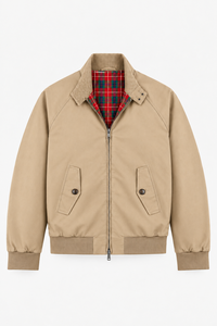 Chaqueta Bomber Casual de Invierno Premium para Hombre con Cuello Alto, 100% Algodón de Pana, Cierre de Cremallera y Resistente al Viento - Product Image 4