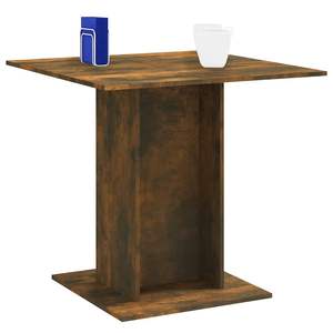 โต๊ะรับประทานอาหารไม้เอ็นจิเนียร์วูดพร้อมท็อปไม้โอ๊ครมควัน ขนาด 31.5x31.5 นิ้ว - Product Image 3