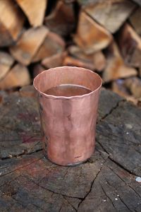 Verres en cuivre haut de gamme pour une expérience culinaire exceptionnelle – Gobelets métalliques durables et réutilisables pour l'eau, les jus et les cocktails – Vaisselle de cuisine et de bar - Product Image 5