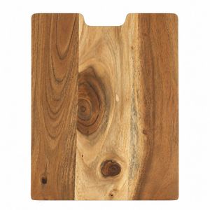 Planche à découper en bois naturel de qualité supérieure, fabriquée à la main, résistante au four, écologique, de luxe, pour la cuisine - Product Image 3