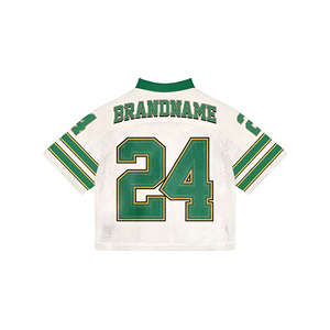 Nouvelle Arrivée Maillot de Supporter Américain en Polyester Maille Oversize de Qualité Supérieure, Coupe Boxy, Style Streetwear, Motif Vintage, Sublimation de Luxe - Product Image 5