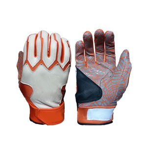 Gants de frappe de baseball personnalisés de haute qualité en cuir de qualité supérieure, antidérapants et résistants à l'usure - Product Image 2
