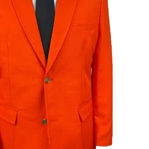 Blazer Homme Sur Mesure Coupe Ajustée Simple Boutonnage Veste de Costume d'Affaires Fournisseur en Gros OEM ODM - Product Image 3